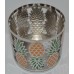 NEW BATH & BODY WORKS PINEAPPLES METAL LARGE 3 WICK CANDLE HOLDER 14.5 OZ TROPIC 667540471266  172123982626