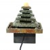 Sunnydaze Slate Pyramid Tabletop Water Fountain 9 Inch Tall 815008022851  302827745983