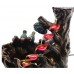 Birds Water Fountain Relaxation Antique Home Decor Table Waterfall    221970204318