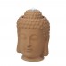 Amazing Ceramic Calming Buddha Head Water Fountain NEW Zen Feng Shui Far East 849179022808  362304002979