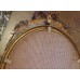 VINTAGE ORNATE OVAL FRENCH ROCOCO GOLD MIRROR BAROQUE LARGE MIRROR SHABBY CHIC    232880494525