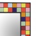Ceramic Tile Wall Mirror Multi-Colored Squares Vibrant Quadrangles NOVICA India   362412694976