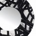 Silver/Black Contemporary Metal Wall Mirror Modern Art Accent Decor by Jon Allen   232876640327