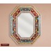 Handmade Large Decorative mirror, &apos;Colonial Legacy&apos; Peruvian Hand Painted glass   113186621922