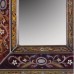 Glass Mirror Reverse Painted Wall Rectangle &apos;Cajamarca Warmth&apos; NOVICA Peru    361421976238