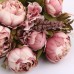 Vintage Peony Bridal Hydrangeas Silk Flower Wedding Decor Bridesmaid Bouquet   391704172968