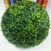 Chic Artifical Plastic Green Grass Ball 12-30cm Plant Hanging Garland Home Decor   192251410140