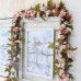 2.2m Long Silk Rose Flower Ivy Vine Leaf Garland Wedding Party Home Decoration A   352431501019