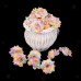 Various 50pcs Artificial Flowers Silk Rose Peony Head Bulk Crafts Wedding Decor   391975181153