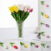 10pcs Tulips Flower Artificial False Fake Flowers Bouquet Room Party Wedding   223102873521