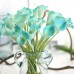 Artificial Decor Flowers False Touch 1/10pcs Lily Bouquet Wedding Home Calla   223102849727