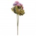 1Bunch Artificial Peony Silk Rose Flowers 6 Head Floral Wedding Decor Purple   202402732528