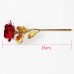 10pcs Foil Plated Rose Artificial Fake Flower Valentine&apos;s Day Gift Wedding Decor   401581609956