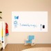 Flexible Magnets Whiteboard Message Board Memo Pad Fridge Home Office 21*30cm    332569116129
