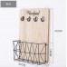 Letter Mail Post Holder Key Rack Hooks Wall Organizer for Entryway Kitchen Home 710560797080  132738840908