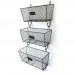 Wall Mount 3Tier Letter Rack Key Holder Mail Storage Organizer for Home Office 689854515054  122941175502