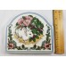 Vtg Santa Barbara Ceramic Design Bunny Rabbit w/ Berries and Flowers Key Holder   323370275520
