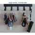 ELK HEAD Metal Wall Art Key Rack Hanger Holder Hooks Made USA - LG   162984853190
