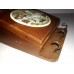 Vintage Enesco Wood Letter Bills Organizer Key Holder Japan   292669634305