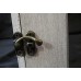 SOLID WOOD KEY HOOK CABINET - Hinged Door w/Bronzed Latch, 6 Hooks for Keys     202391120076