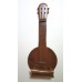 Giftwood MCM Banjo Shape 20" Wooden Wall Holder Mail Keys Retro Decor Instrument   153133288821