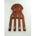 Hand Shape Natural Wooden Wall Door Hooks Hanger Rack Key Clothes Hat Bags Towel   263853695397