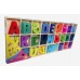 Wooden Alphabet Letters Pack of 130 SMALL WOOD NATURAL Krafters Korner New Color 728628847042  122959005961