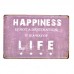 3D Love Life OK Style Vintage Tin Sign Bar Cafe Home Wall Decor Metal Poster    253787180717
