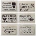 All Guests Approved Bird Sign Budgee Parrot Foot Prints Hanging or Plaque Pet    302242353189