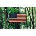 New 36 Inch XL Handcrafted Vintage Look Wood American Flag 100% Made in USA   123312008011