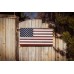 New 36 Inch XL Handcrafted Vintage Look Wood American Flag 100% Made in USA   123312008011