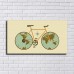 Bicycle Minimalist World Map HD Print on Canvas Home Decor Room Wall Art Picture   223002949048