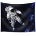 Wall26 Astronaut Floating in Space Fabric - Canvas Art Wall Decor - 51x60 inches   113200589673