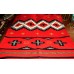 Throw Rug /  Tapestry Southwestern Hand Woven 32x64" New RED Acrylic 23   372402557068