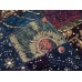 60" STUNNING INDIAN BEADS SEQUIN SARI WALL HANGING DÉCOR TAPESTRY THROW RUNNER   372401868424