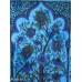 Twin Psychedelic Blue Tree Of Life Peacock Tapestry Urban Wall Hanging Bedspread   172457305085