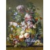 STILL LIFE FRUIT FLOWERS J. Linthorst Tile Mural Backsplash Art Marble Ceramic   232170143116