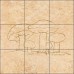Kitchen Tile Backsplash Mushroom Pattern I by Sara Mullen SM138   362344152162