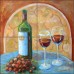 Wine Art Tile Backsplash Margosian Ceramic Mural Grape Tasting Cellar JM121   112924753525