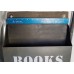 Military style green metal and canvas "books,tools,etc." wall pocket / organizer   273132305592