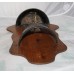 Water Basin Spigot Wall Pocket Tole Painted Metal Wood Plaque   232509929320