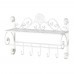 White Painted Shabby Look Wall Shelf Accent Storage Bathroom Bedroom Nursery   113202277655