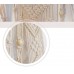 Vintage Rustic Wood Macrame Floating Hanging Wall Shelf Boho Chic Home Decor 5706048298410  272750784176