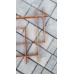 Mid Century wood geometric wall shelf knick knack miniatures curio retro vintage   173470976115