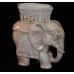 Charming Elephant Figurine Ceramic Flower Pot Vase Made in Japan Free Shipping   223014995531