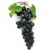 85Pcs Lifelike Artificial Big Black Purple Grapes Cluster Faux Fake Fruit C F4K1 192090317356  173345009945