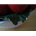Vintage Ceramic ITALIAN Made Bowl Full of Cherries, 6"× 5"   223075622489