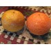 Vintage Stone Fruit ORANGES Hand Carved Italy   263878671023