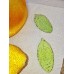 Vintage Sugar Beaded Lemons LOT of 10 With Leaves See all Photos   202385780519