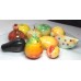 10 pieces ALABASTER MARBLE Italian Carved STONE FRUITS   223082471224